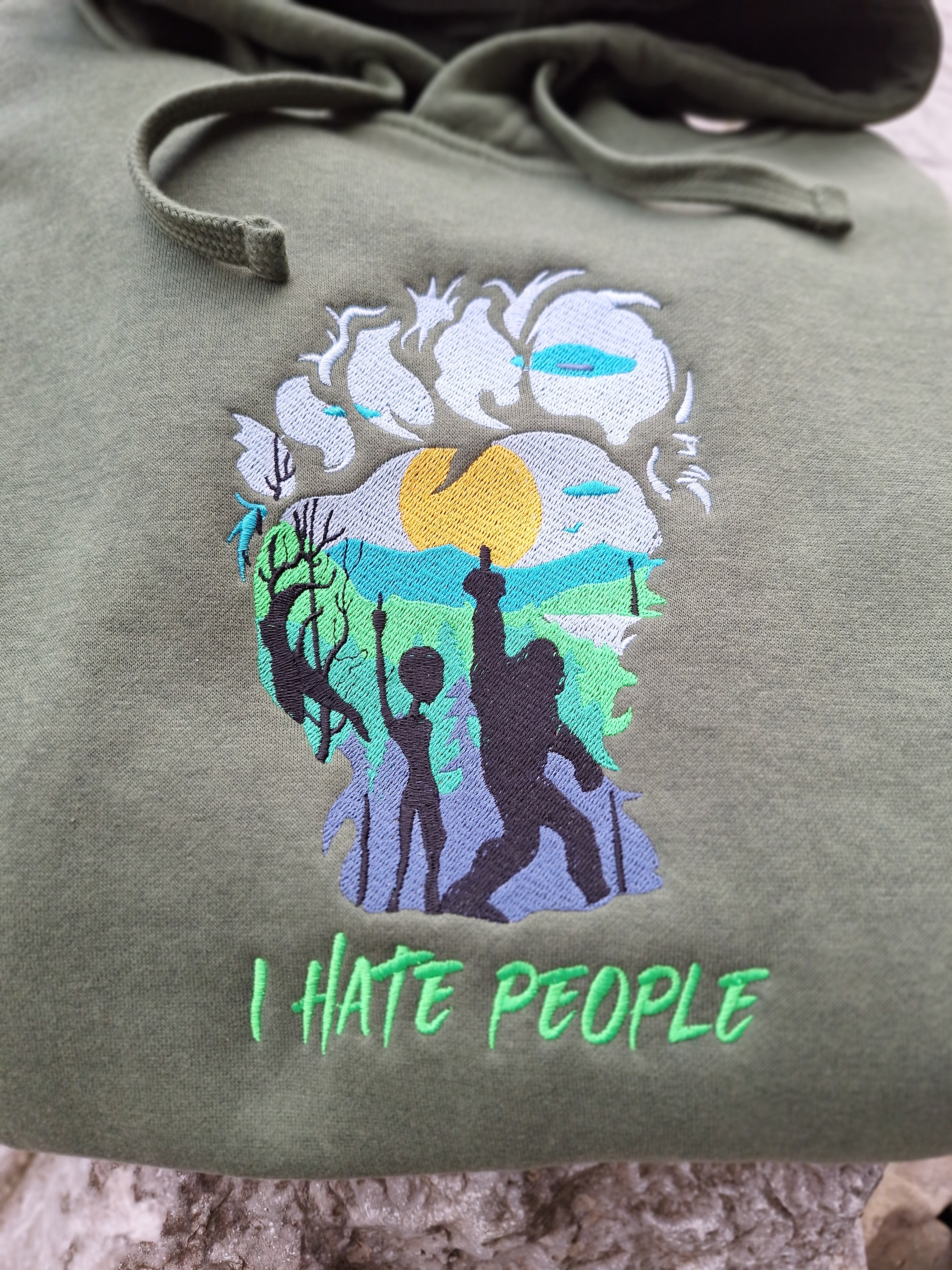 Pulover "I hate people"