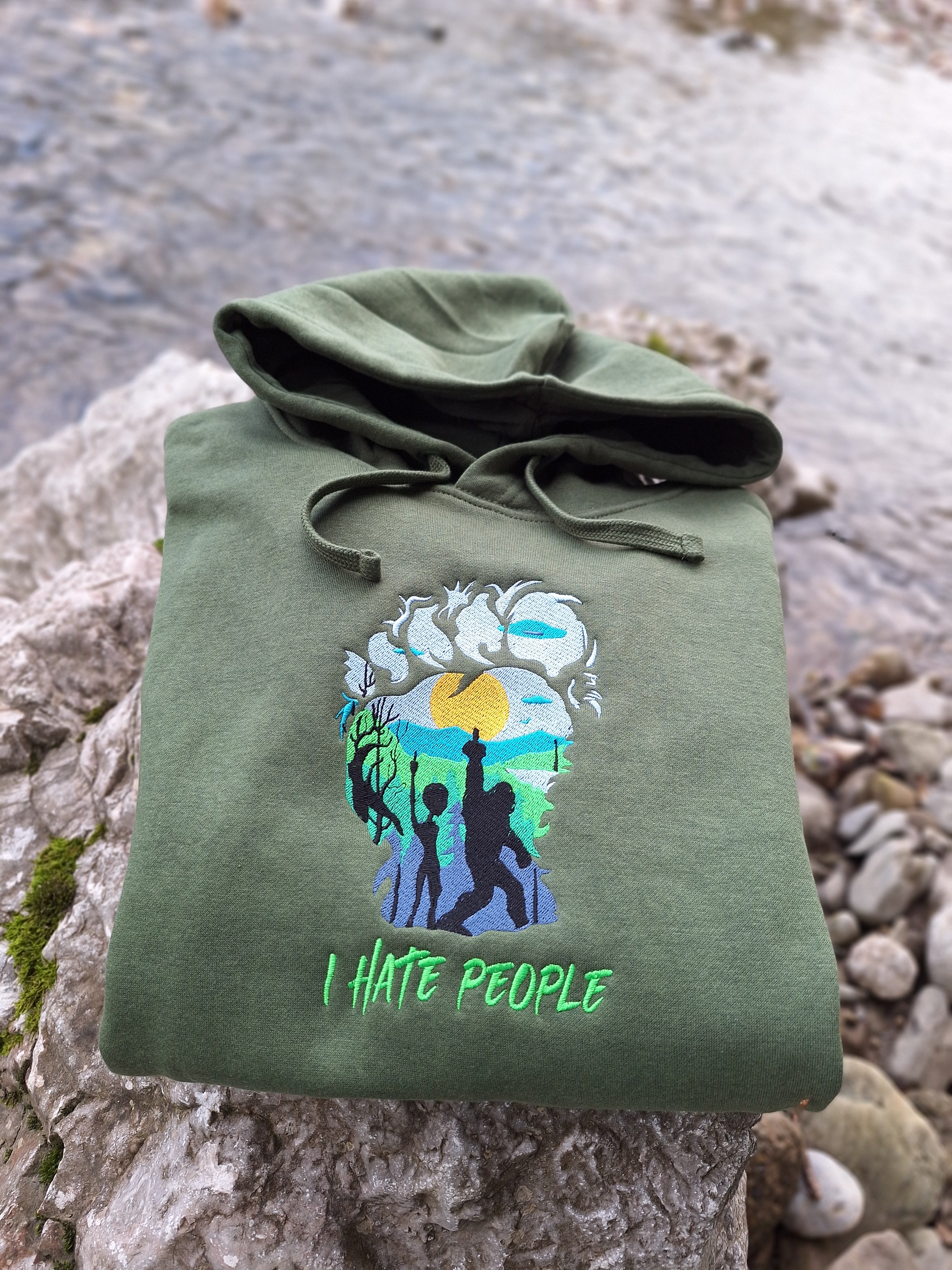 Pulover "I hate people"